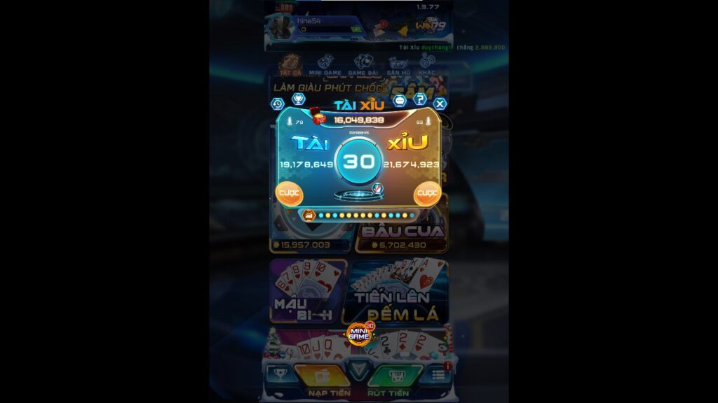 Win79 Vip hướng dẫn chơi tài xỉu đổi thưởng A_Z